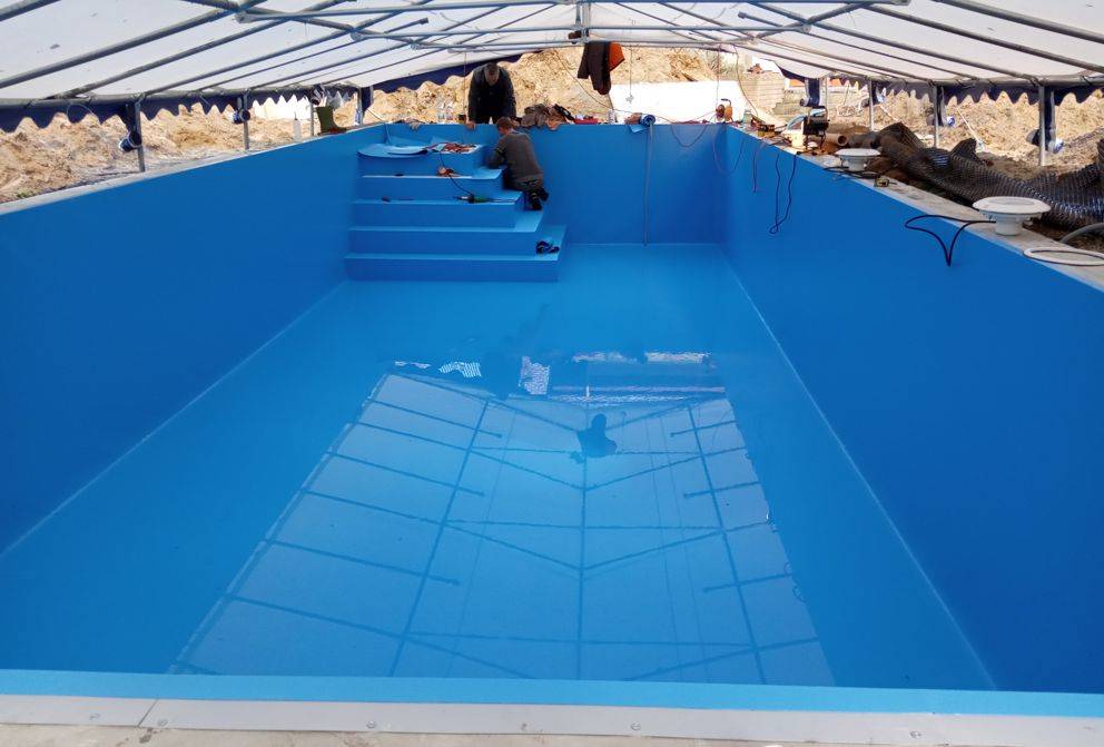 Bazénová folie Valmex Pool modrá 1.65x25bm