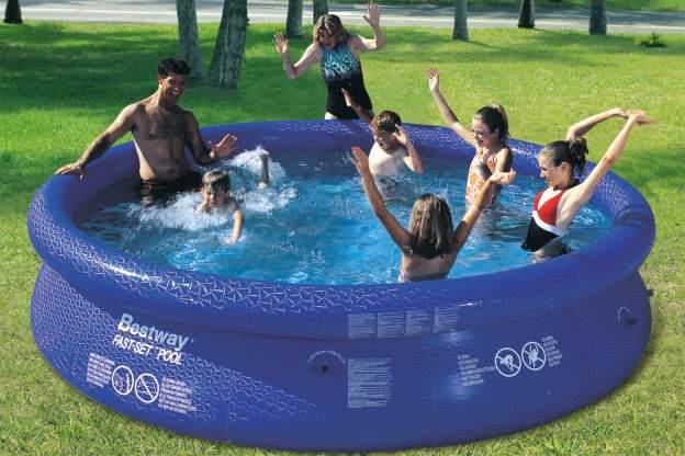 Nafukovací bazén Kruh 305x76cm + kartušová filtrace