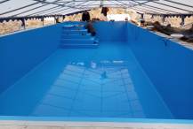 Bazénová folie Valmex Pool modrá 2,05x25bm