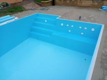 Bazénová folie Valmex Pool světle modrá 1.65x25bm